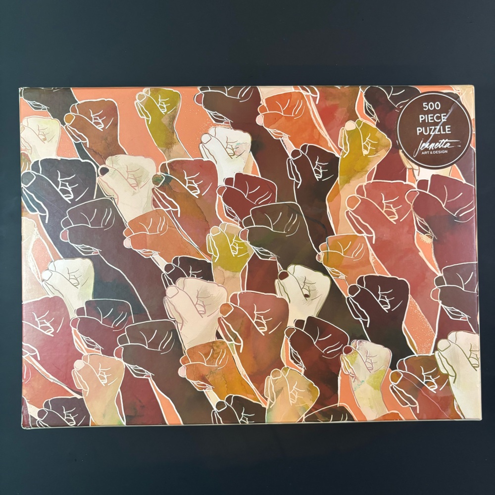 Justice 500 Piece Jigsaw Puzzle by Jeanetta Gonzales - NIB